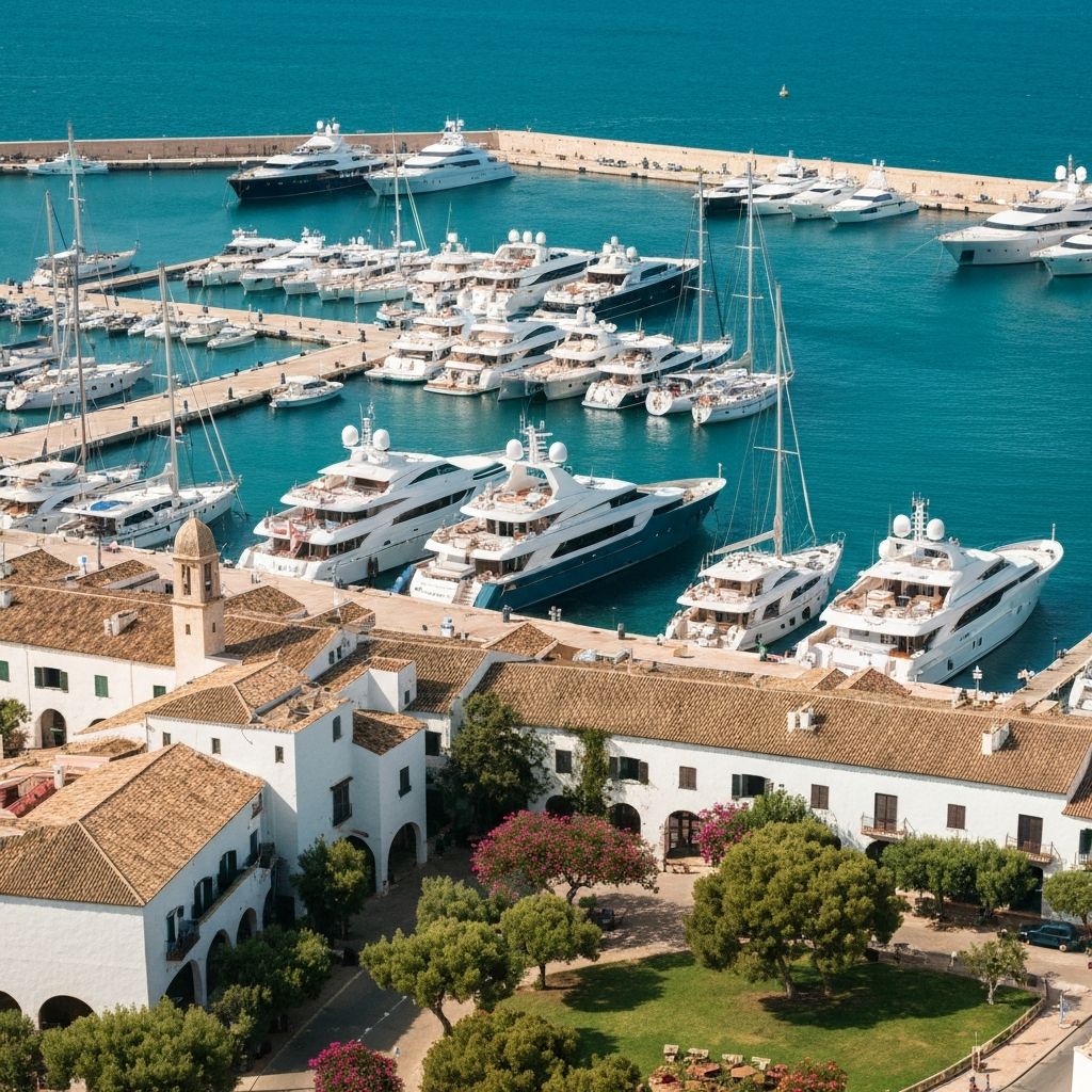 Exklusiver Yacht-Hafen Port Adriano